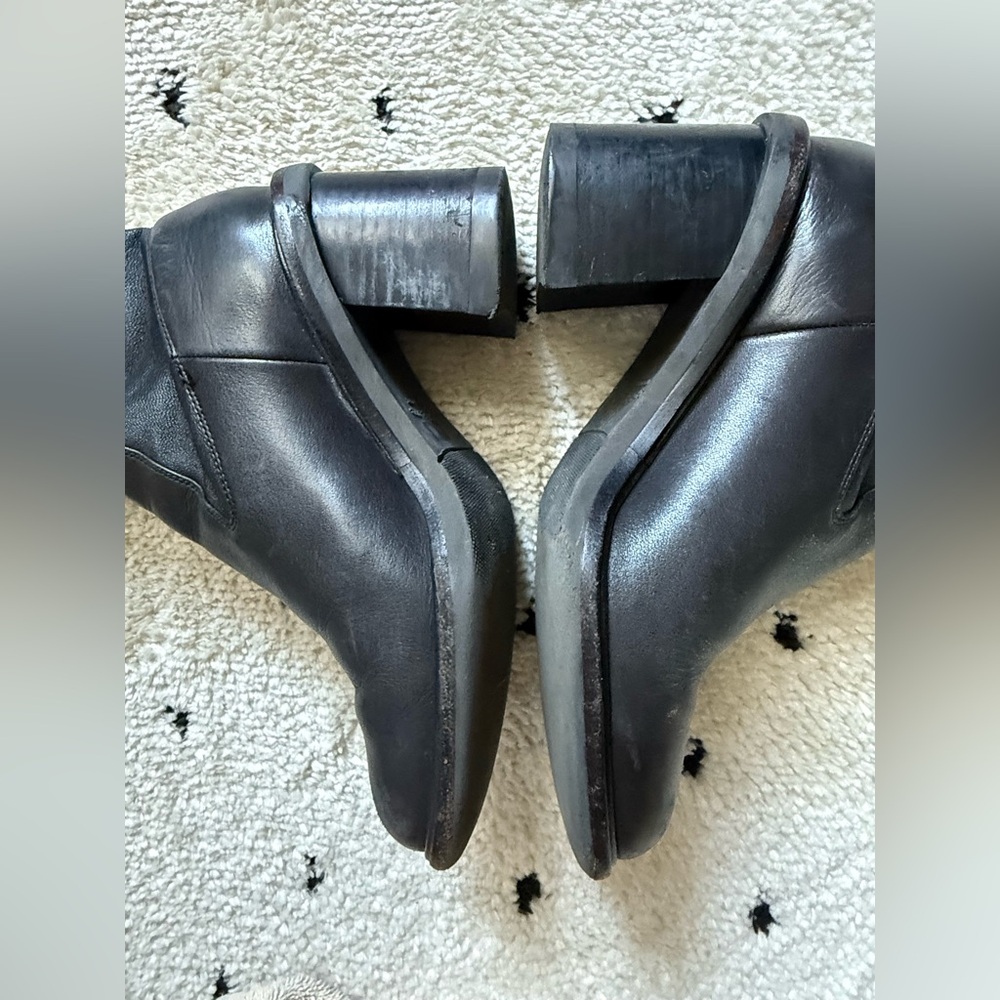 RAG & BONE Soren Leather Ankle Boots, Size 37.5 US 7.5 - Picture 14 of 16